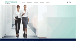 Desktop Screenshot of premieresenaffaires.com